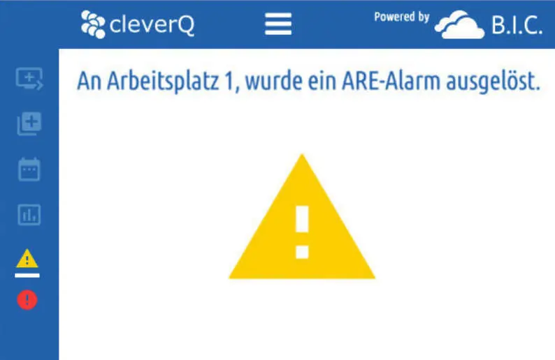 are-alarm-cleverq-ausgeloest